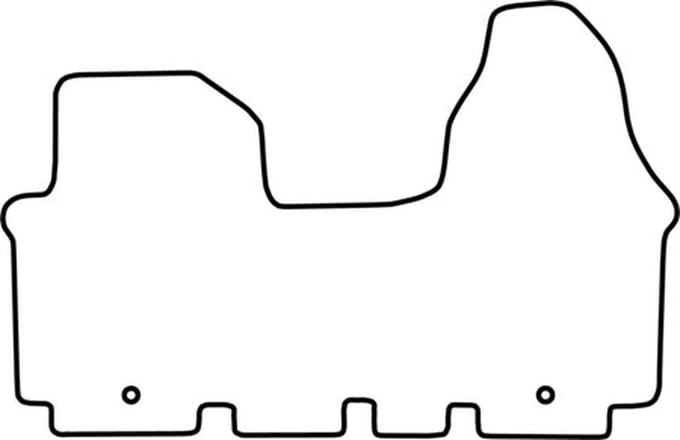 Mattenset Opel Vivaro - Voormat - 2004 - 2014