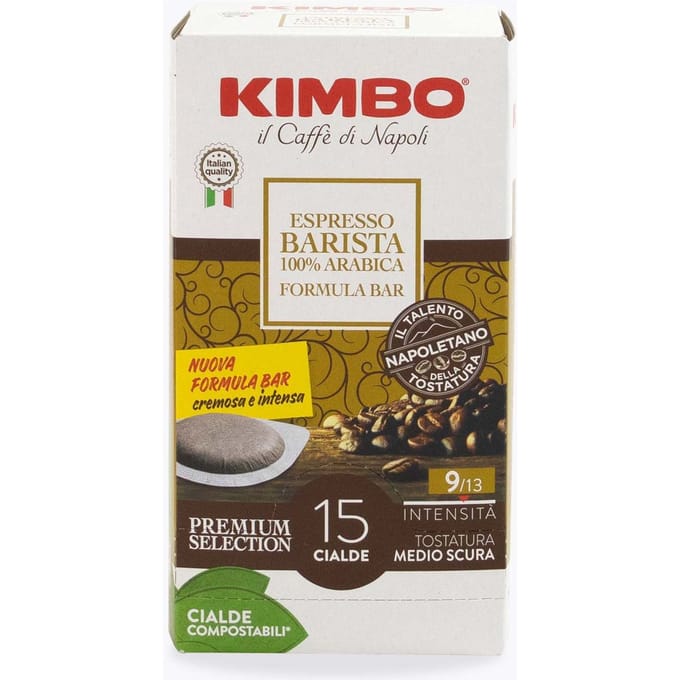 Kimbo Espresso Barista 15 E.S.E. pods