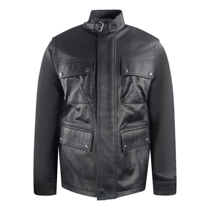 Belstaff zwart Grant leren jack