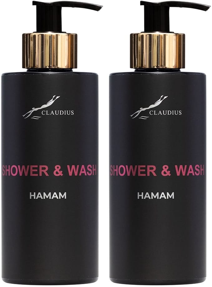 Shower & Wash Hamam 300 ml - gouden pomp - 2 stuks