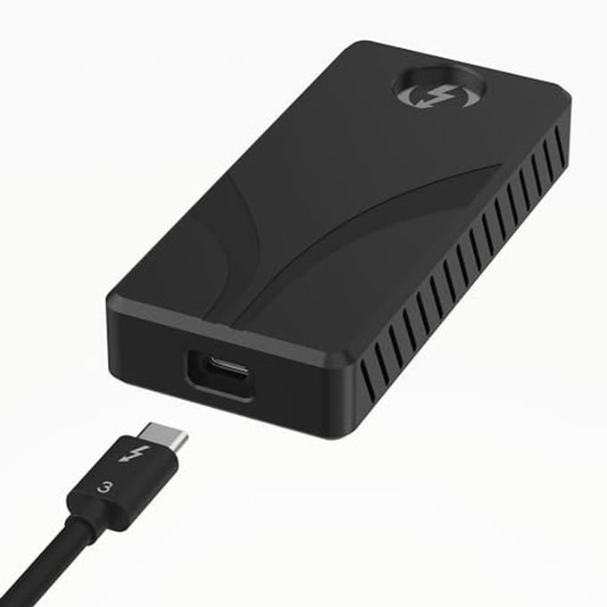 Externe SSD - Snelle opslag - Bestanden overzetten - Thunderbolt 3 - 2TB - Zwart