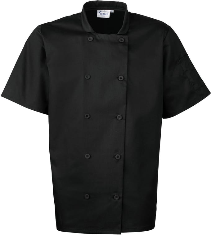 Schort/Tuniek/Werkblouse Unisex 4XL Premier Black 65% Polyester, 35% Katoen
