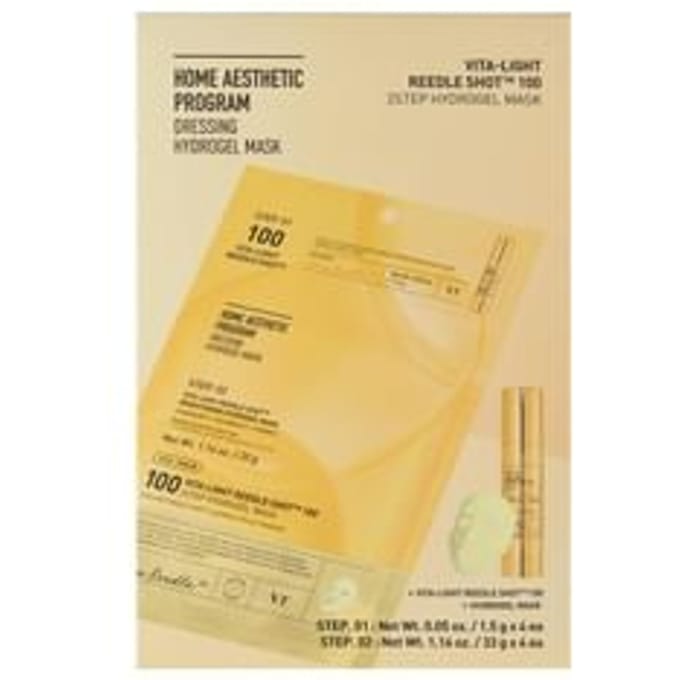 VT - Vita-Light Reedle Shot 100 2Step Hydrogel Mask Set - Gezichtsmasker