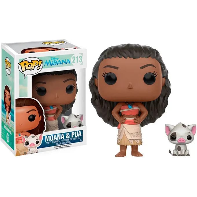 Pop Disney: Moana - Moana & Pua Funko Pop #213