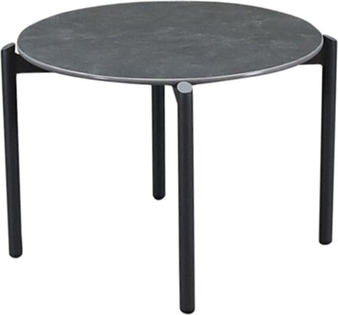 Tucson bijzettafel 67cm rond H45cm antraciet
