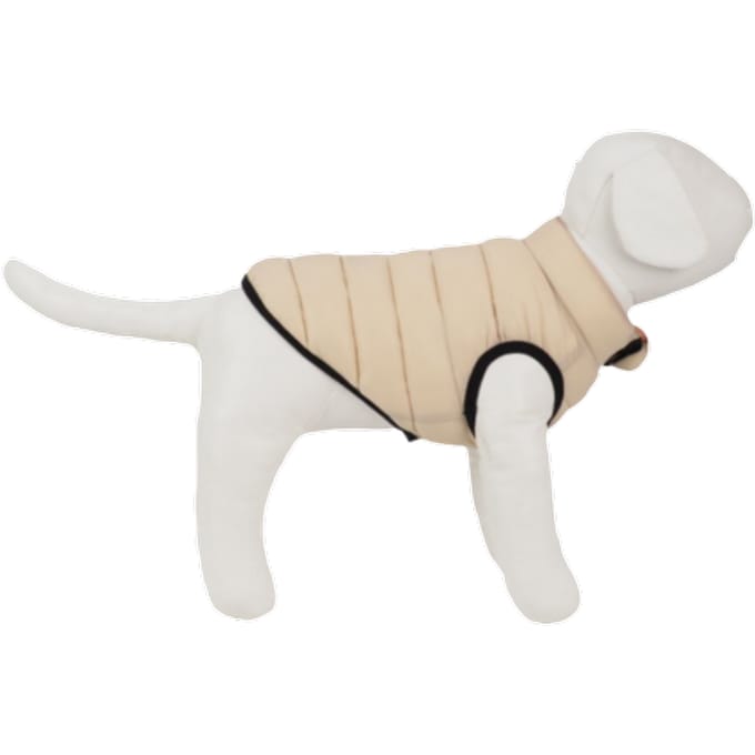 Peppy Buddies Ultra-Light Beige Puffy Hondenjas - S