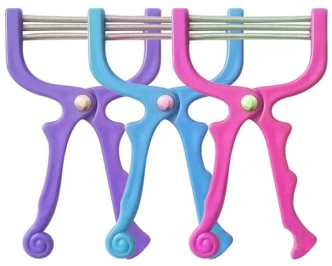 3 Stuks Gezicht Epilator, Handmatige Haarverwijderaar, Draagbare Schoonheid Tools voor Dames
