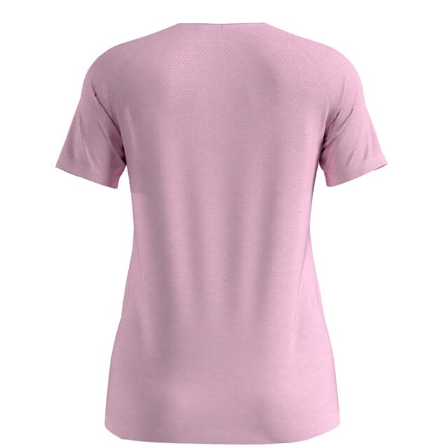 Odlo Odlo T-shirt crew neck s/s ESSENTIAL SEAMLESS ROZE - Maat M