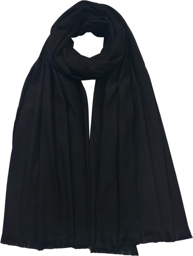 Juleeze Wintersjaal Dames 70x190 cm Zwart Synthetisch Wintershawl