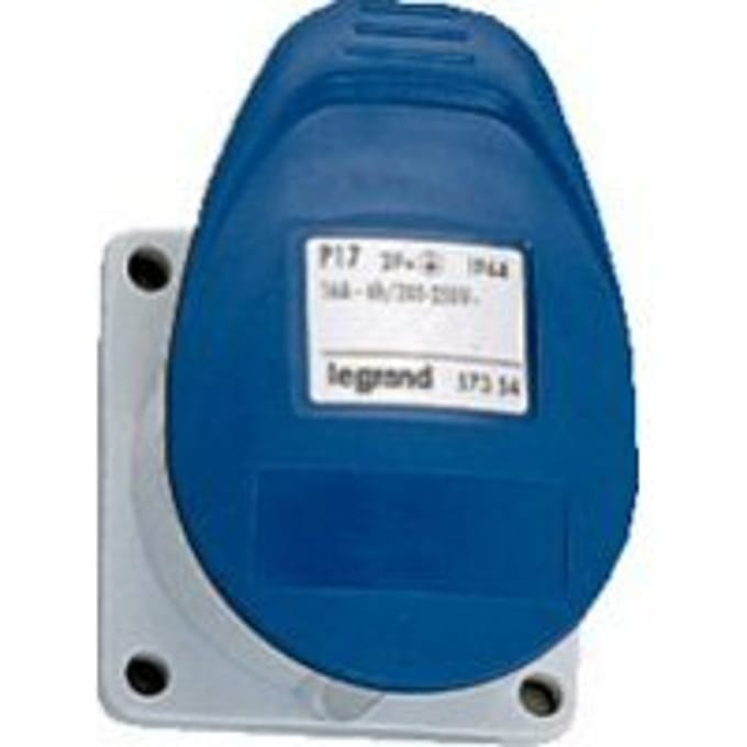 Legrand Inbouw 230V 32A 3P 200V 2P+A P17 Tempra IP44 - 058054