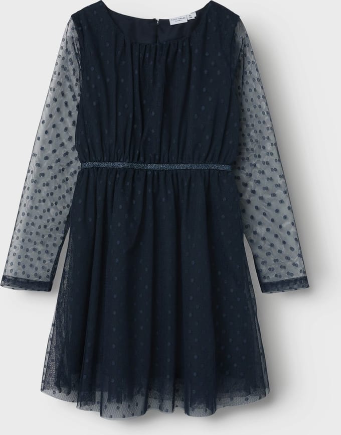 NAME IT - NKFVABOS LS DRESS NOOS - Meisjes - Jurken