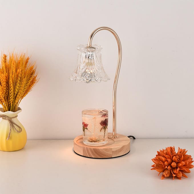 Geurkaarsverwarmer Lamp Kaarsverwarmer Tafellamp Slaapkamer Nachtkastje Romantisch Tafellicht