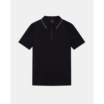 Armani Exchange Xm001285_af10366 Korte Mouw Poloshirt Zwart S Man