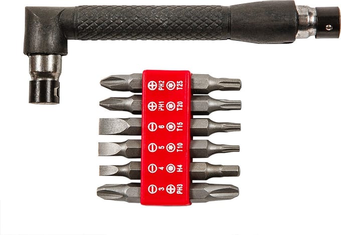 Grupa Topex - Schroefbit Set - 13-delig - Met Houder