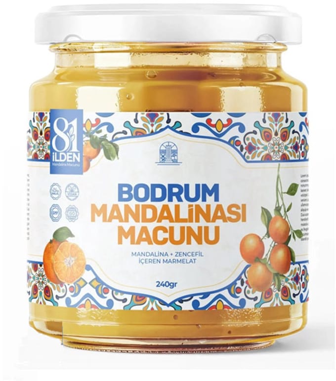Bodrum Mandalinası Macunu - 81ilden - 240 gr