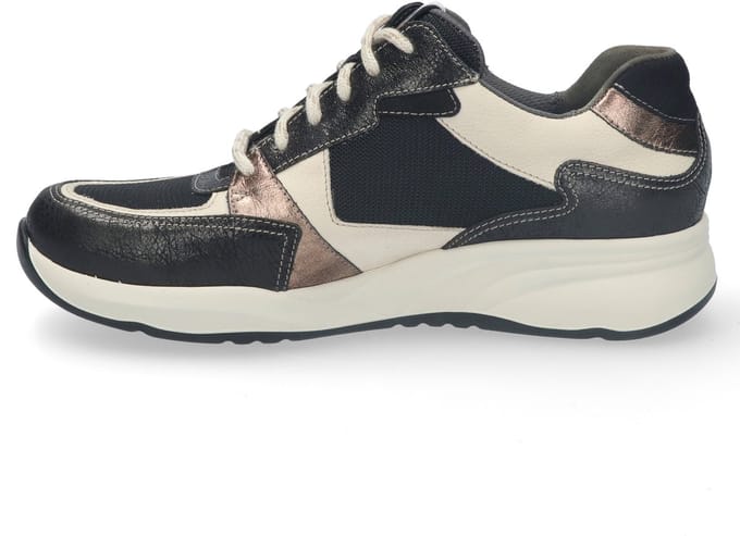 Durea 6295 Sneaker Zwart/Beige H