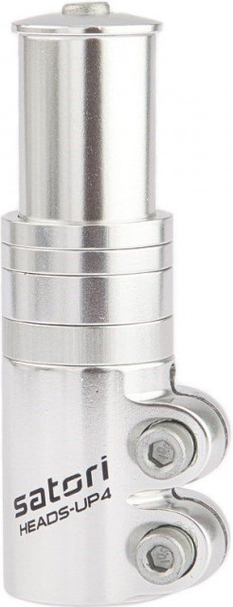 Satori Heads-up2 Ahead Adapterset 1 1/8 Inch Zilver