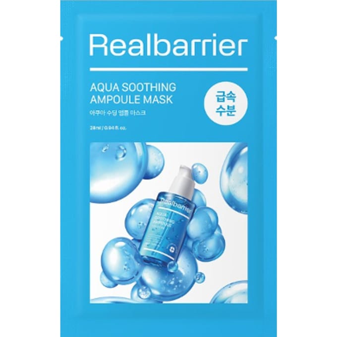 Real Barrier - Aqua Soothing Ampoule Mask (New) - 1stuk
