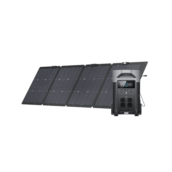 EcoFlow DELTA Pro Solar Generator (PV220W)