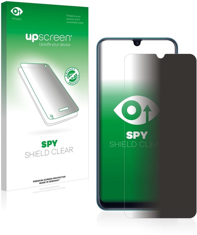 upscreen - privacy screenprotector voor Samsung Galaxy M21 - Folie Beschermfolie Blauwlichtfilter