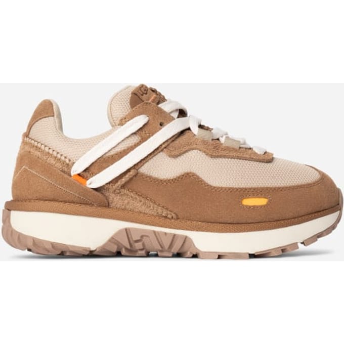 UGG® RetroFi Low Sneaker for Women in Brown, Textile/Recycled Materials/Suede