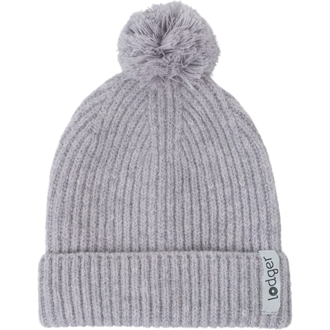 Lodger - Kindermuts - Merino - Zacht - Kriebelt niet - 6-12M - Grijs - winter