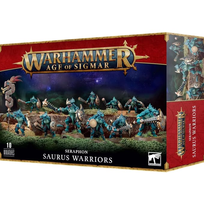 Figurine Games Workshop Warhammer AoS - Seraphon Saurus