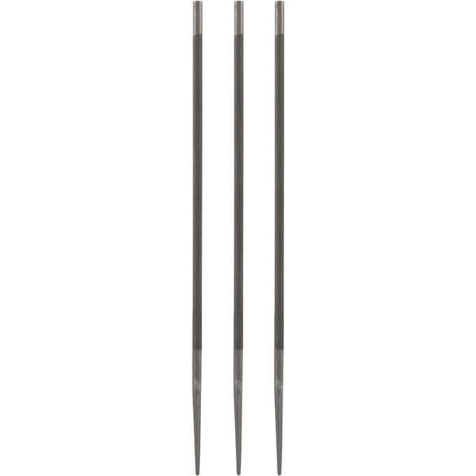 3 stuks 5,2 mm ronde kettingzaagkettingvijlen, vijlenslijper, houtbewerkingsaccessoireset gray