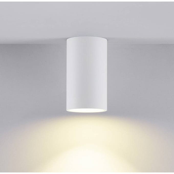 Deko-Light Downlight CAN, wit, IP44, Ø 6 cm, metaal, GU10