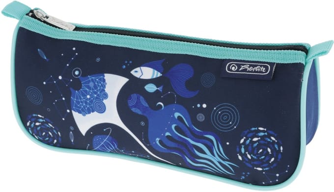 Herlitz etui voor sporters 'Deep Ocean'