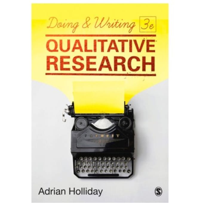 Doing & Writing Qualitative Research - Holliday, Adrian
