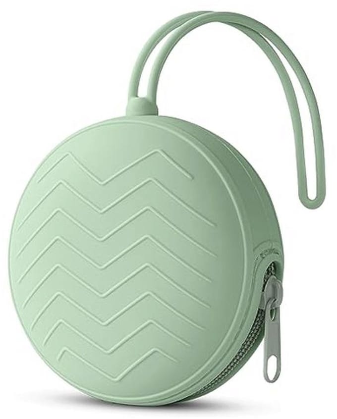 Fopspeenbox Siliconen - Opbergdoos Houder - Baby Spullen - Waterdicht & Gemakkelijk - 117 cm - Groen