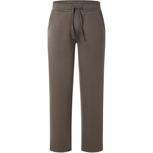ESMARA MEN Heren joggingbroek van scubastof (Bruin, M)