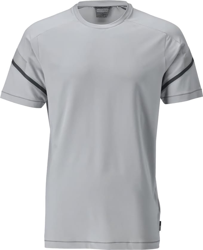Mascot Customized T-shirt, met korte mouwen 22282-461 - Zilvergrijs - S