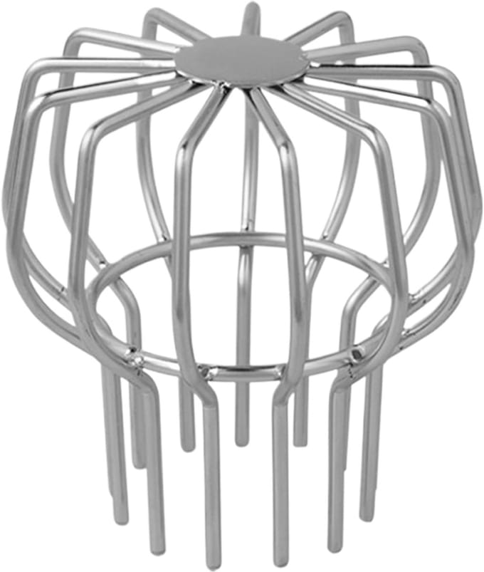 Afvoerrooster Buiten - Terras Vloerfilter - Schoon Water Beheer - Roestvrijstaal Constructie - 75 mm - Zilver