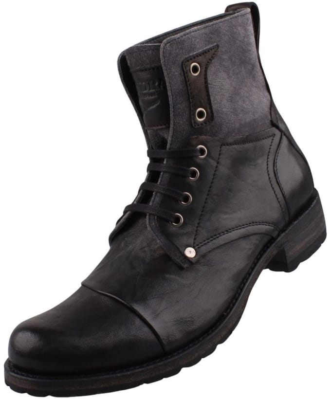 Sendra heren enkellaars 9801 zwart