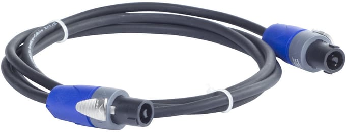 MUSIC STORE LS-Kabel 2m Speaker Twist PRO 2x 1,5mm² - Luidsprekerkabel