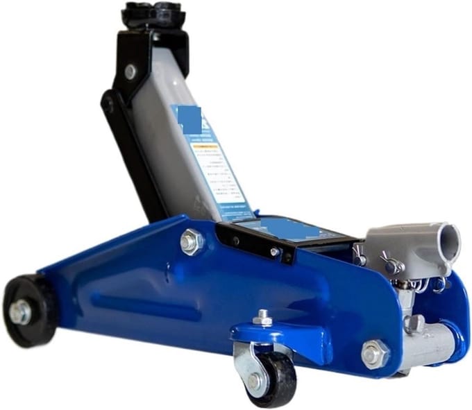Hydraulische Krik - Autokrik - Auto Onderhoud - Horizontaal Ontwerp - 2 Ton - Zilverkleurig