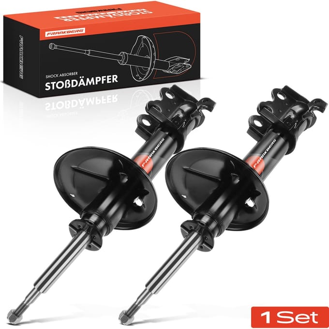 Frankberg 2x Demper Vooras voor Toyota Starlet P8 1.0L 1.3L 1990-1996