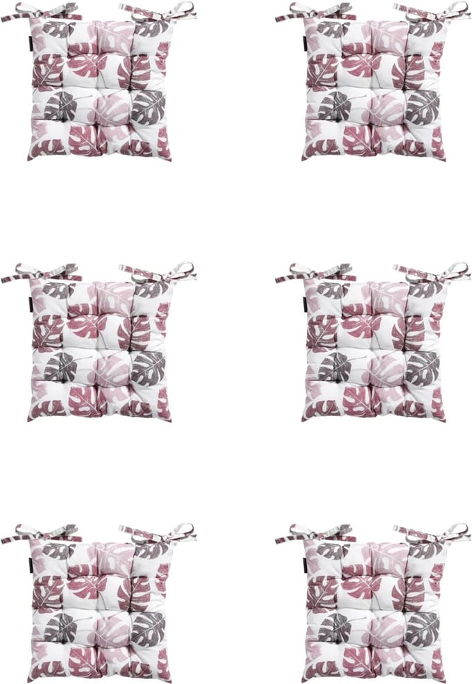 Madison - Zitkussen - Universeel - 6st - 46 x 46cm - Donna Pink - Roze