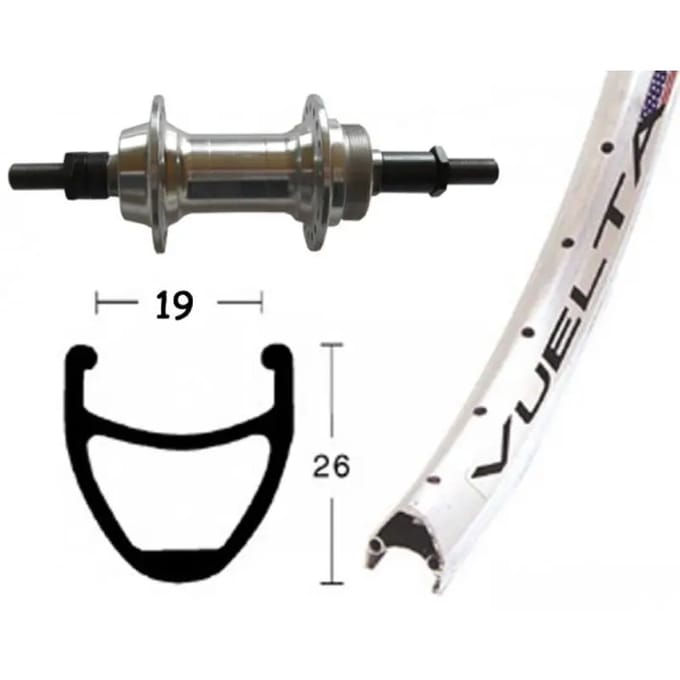 Fietswiel Wiener Winora Vuelta Airline 36TR.AXE 135 6/8V A.PU.