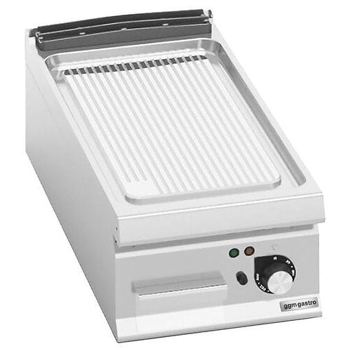 GGM Gastro Elektro Bratplatte - 6,6 kW - Gerillt