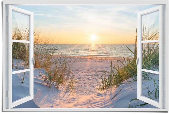 Poster Zonsondergang - 61 x 91,5 - Papier - REINDERS