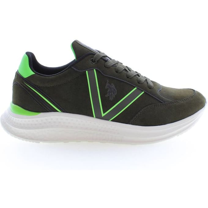 U.S. POLO ASSN. Groene Polyester Heren Sneakers