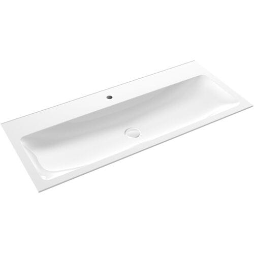 Emco asis washbasin 120 cm with 1 tap hole 957711421