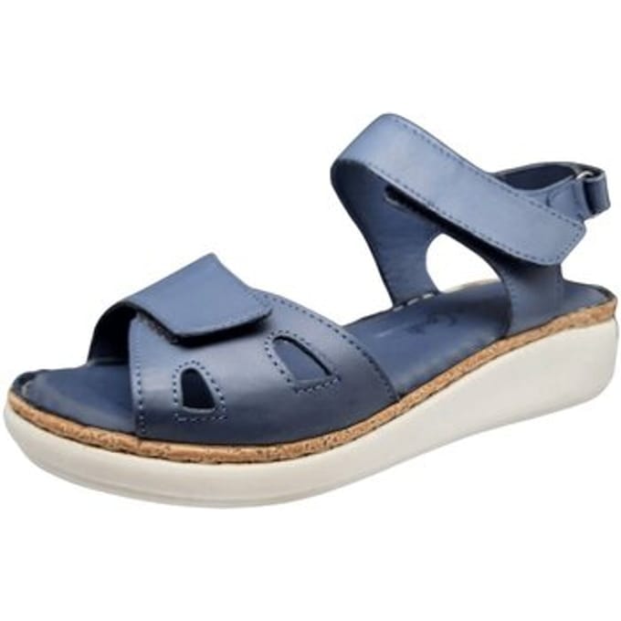 Sandalen met sleehak Andrea Conti -