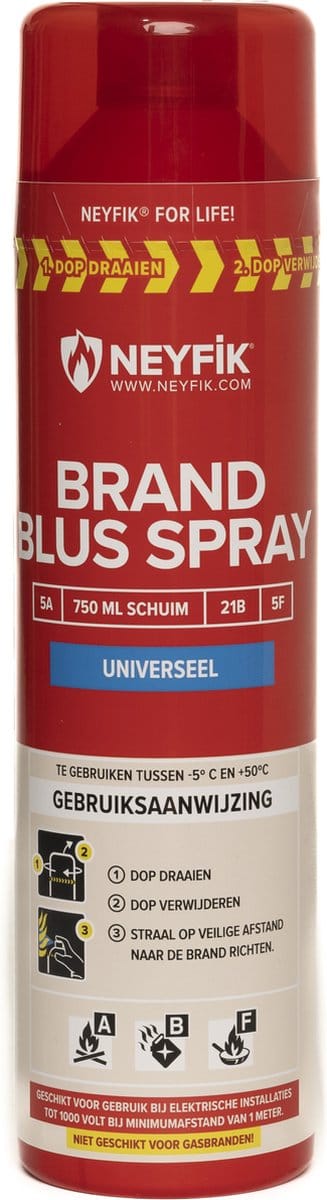 NEYFIK® Universeel Brandblusser Spray Schuim Vetblusser