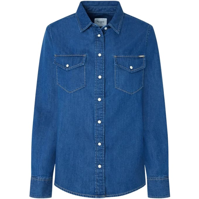 Dames denim shirt Pepe Jeans Regular