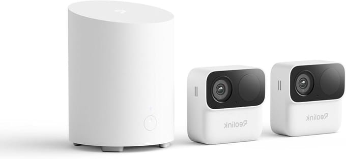 Buiten Camera Kit - Beveiligingscamera Set - Woning Beveiligen - Magnetische Bevestiging - 2 MP - Wit