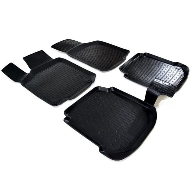 SCOUTT Tapis de sol Volkswagen BEETLE - Caoutchouc Premium - 3D - Sur mesure noir
